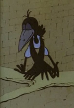 Хитрая ворона